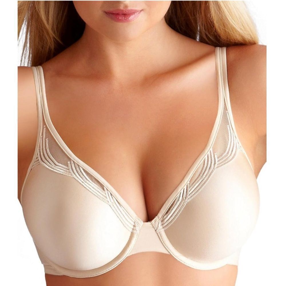 Wacoal Pure Couture Memory Foam Underwire T-Shirt Bra cream size 36C